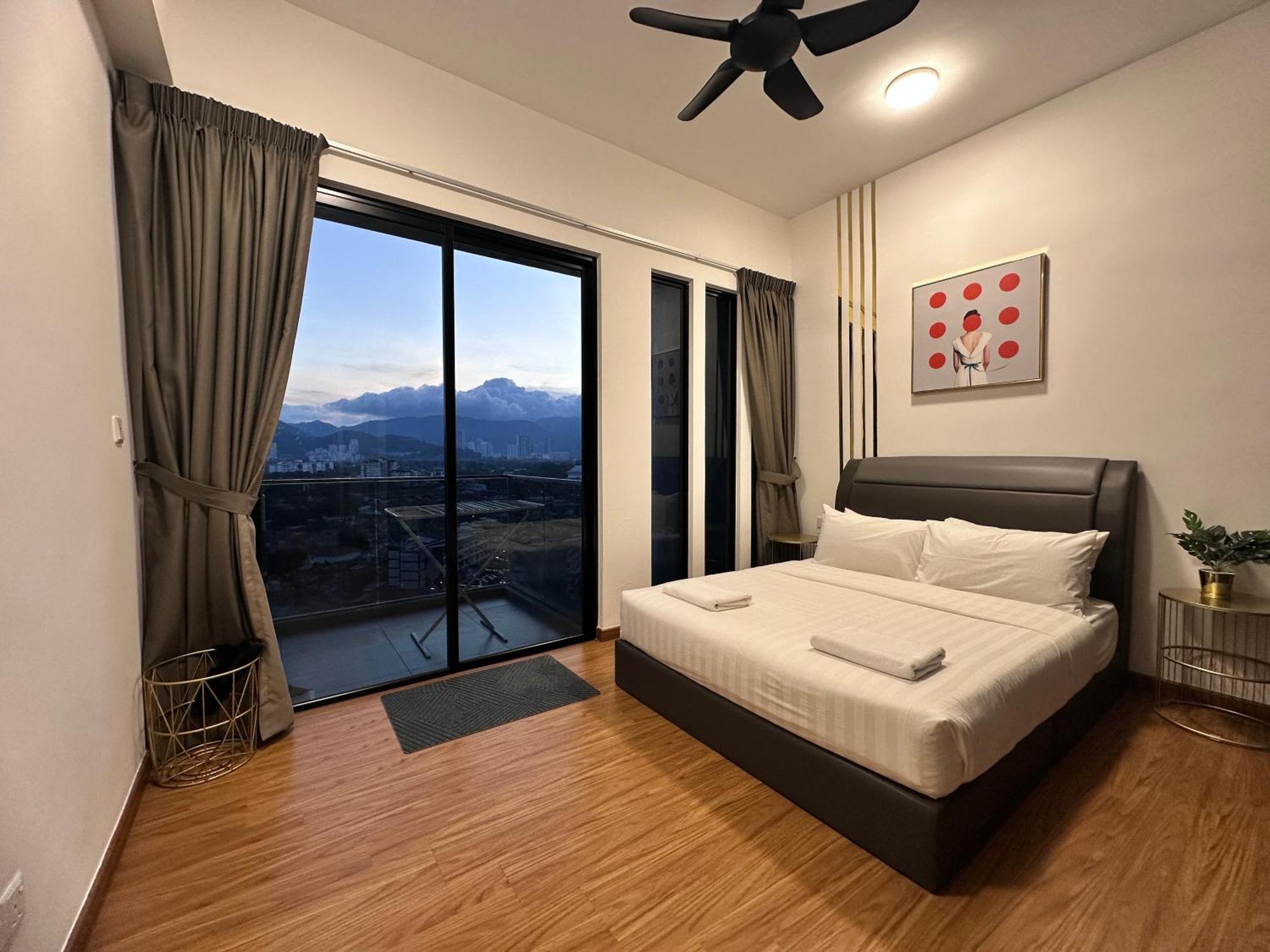 New 2Br Georgetown Warm And Lovely Homestay 10Pax-无敌美景两房民宿 Beacon Executive Suite Exterior foto